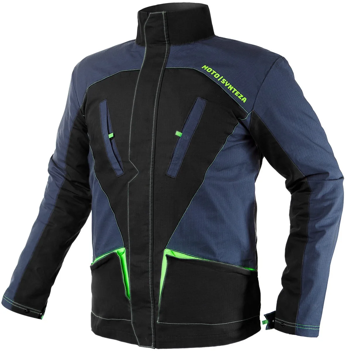 Motosynteza - Werktrui - 100% Katoen von Neo Tools, Blau, Schwarz, Contrastkleur, L – Produktbild