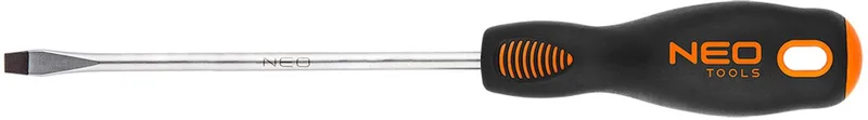 NEO 04-014 - Platte Schroevendraaier - 5.5 x 200 mm - Magnetische Punt de Neo Tools, Bleu – image du produit
