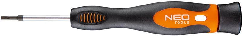 NEO 04-112 Serie - Precisie Schroevendraaier - 2.0 x 50 mm - Magnetische Punt - S2 Staal von Neo Tools, Blau – Produktbild