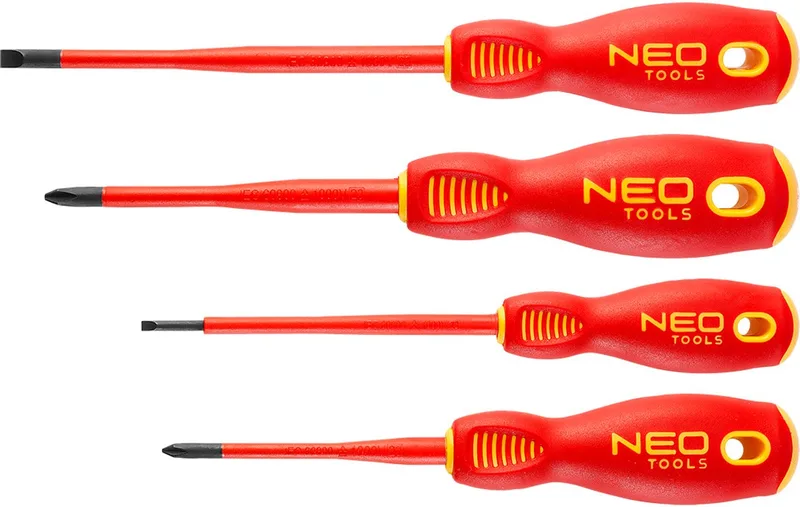 NEO 04-144 Serie - VDE Schroevendraaierset - 1000V - Slim - S2 Staal de Neo Tools – image du produit