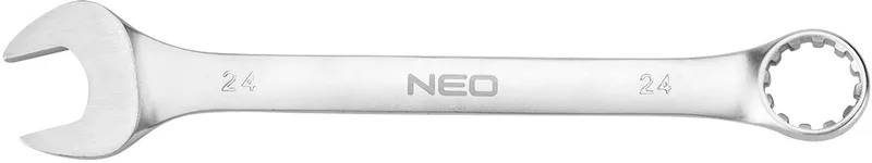NEO 09-668 Serie - Ringsteeksleutel - 24 x 280 mm - DIN 3113 - CrV Staal von Neo Tools – Produktbild