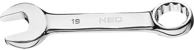 NEO 09-771 - Ringsteeksleutel - 19 x 134 mm - Chromo-vanadium - TÜV gecertificeerd by Neo Tools – product image