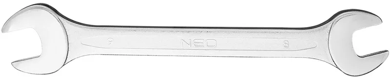 NEO 09-808 - Steeksleutel - 8 x 9 mm - Chroom-vanadiumstaal - DIN 3110 Norm by Neo Tools – product image