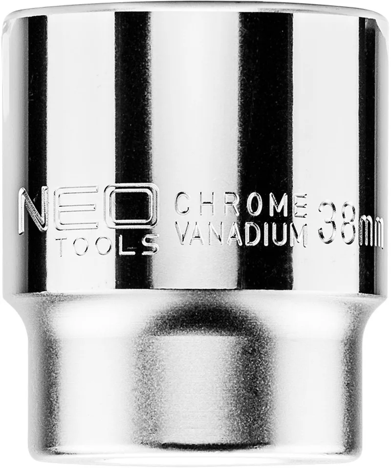 NEO - 3/4" 12-punts Dopsleutel - 38 mm - Chroom-Vanadium Staal by Neo Tools, Neutraal – product image