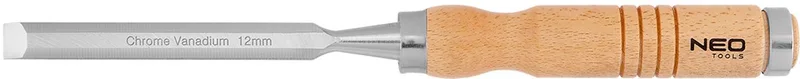 NEO 37-812 - Houtbeitel - 12 mm - Chroom-vanadiumstaal - Houten Handgreep de Neo Tools – image du produit