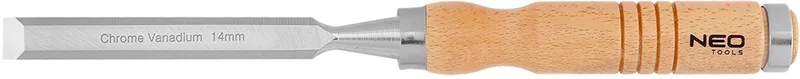 NEO 37-814 - Houtbeitel - 14 mm - Houten handgreep - CRV Staal de Neo Tools – image du produit