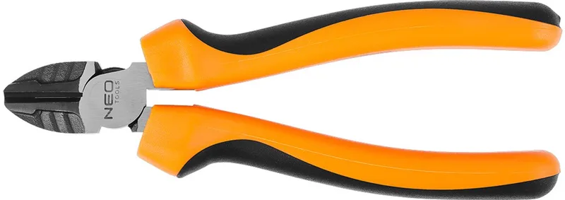 NEO 40% FS - Zijkniptang - 160 mm - CrNi Staal - Ergonomische Handgreep von Neo Tools, Silber, Schwarz – Produktbild