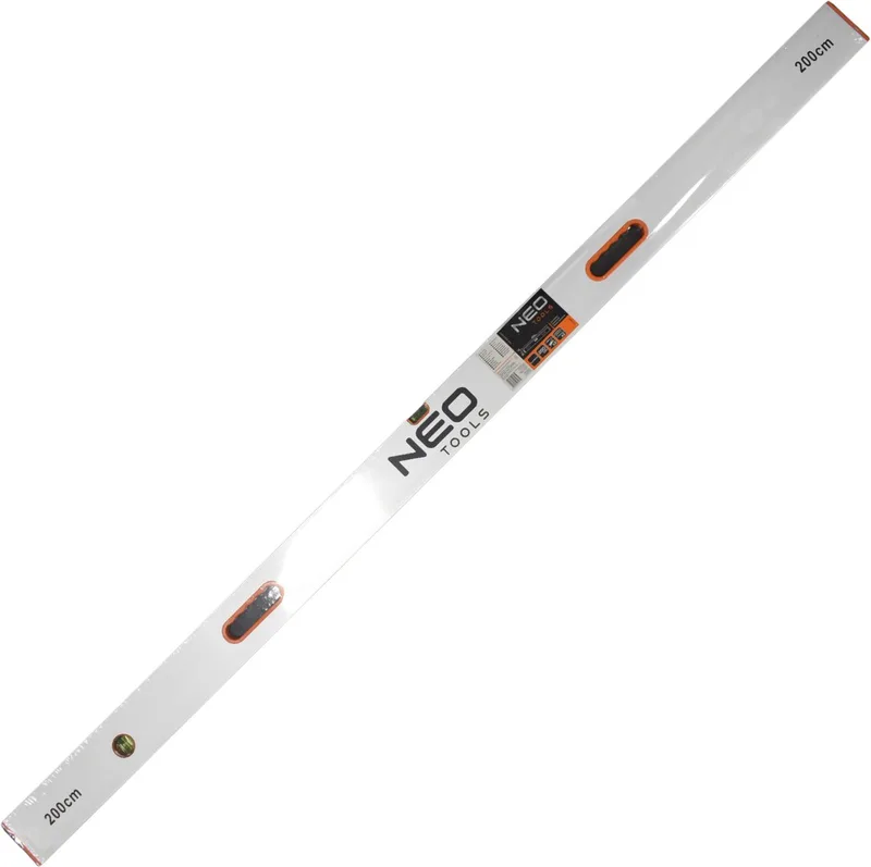 NEO 71-087 Waterpas 200cm 2 Libellen van Neo Tools, Blauw – productafbeelding