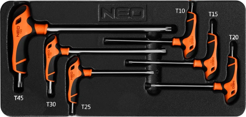 NEO 84-264 Torx Sleutel Set, 6 delig by Neo Tools, Black – product image