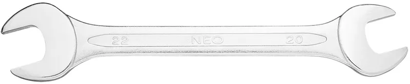 NEO - Dubbelzijdige Steeksleutel - 20 x 22 mm - DIN 3110 - Chroom-Vanadiumstaal by Neo Tools – product image