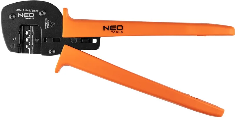 NEO - Fotovoltaïsche Connector Knijp Tang - MC4 - BNC - F - IEC - RCA de Neo Tools, Bleu – image du produit