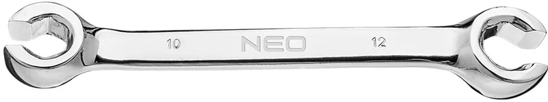 NEO - Halfopen Ringsleutel - 10 x 12 mm - Chrom-Vanadiumstaal - Professioneel by Neo Tools – product image