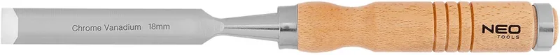 NEO - Houtbeitel - 18 mm - Chrome-Vanadium Staal - Houten Handgreep by Neo Tools – product image
