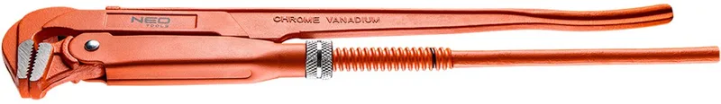 NEO - Pijpsleutel - 1.5" Opening - 425 mm - Antislip Handgreep by Neo Tools, Orange – product image