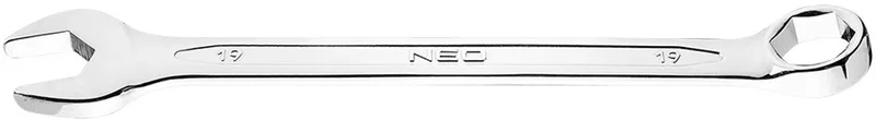 NEO - Ringsteeksleutel - 19 mm - Chroom-vanadiumstaal by Neo Tools – product image