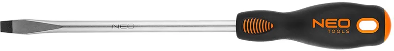 Platte Schroevendraaier - 6.5 x 150 mm - Magnetische Punt - Ergonomische Handgreep by Neo Tools, Blue – product image