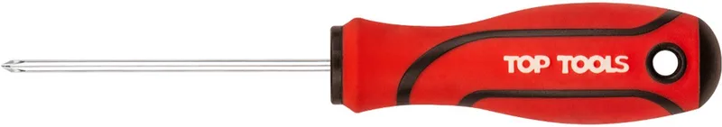 Pozidriv Schroevendraaier - PZ1 - 75mm - Ergonomische Handgreep by Neo Tools, Red – product image