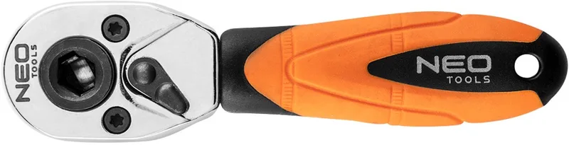 Ratelsleutel - 1/4 inch - 105 mm - Ergonomische Handgreep by Neo Tools, Neutraal – product image