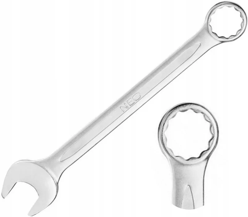 Ring- en steeksleutel 19 x 230 mm CrV - 25 jaar garantie by Neo Tools – product image