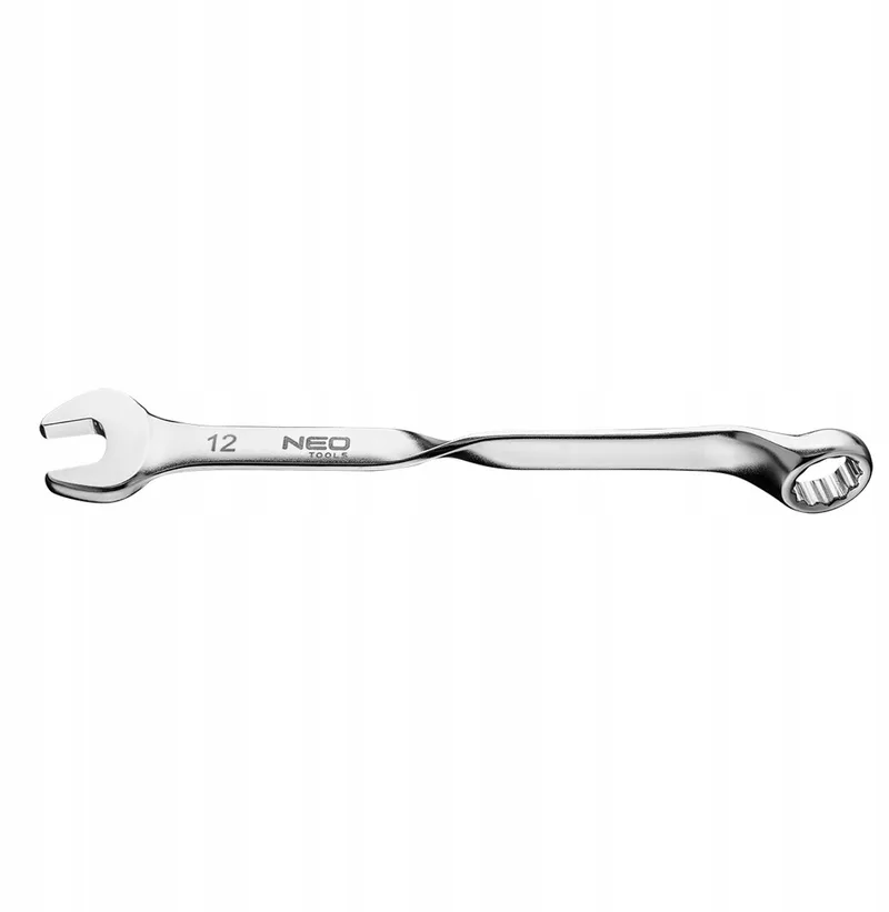 Ringsleutel 12mm, 90° gebogen - Duurzaam Chroom-Vanadium Staal von Neo Tools – Produktbild