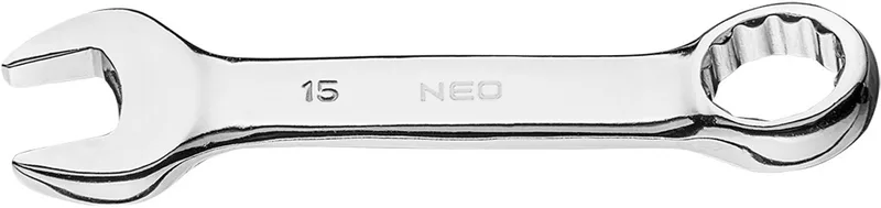 Ringsteeksleutel - 15mm - DIN 3113 - TÜV Gecertificeerd by Neo Tools – product image