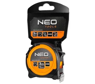 Rolmaat 3mtr, Magnetisch dubbel slot de Neo Tools – image du produit 2 sur 6