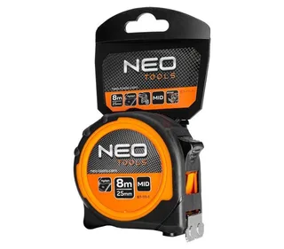 Rolmaat 8mtr, Magnetisch dubbel slot de Neo Tools – image du produit 2 sur 5
