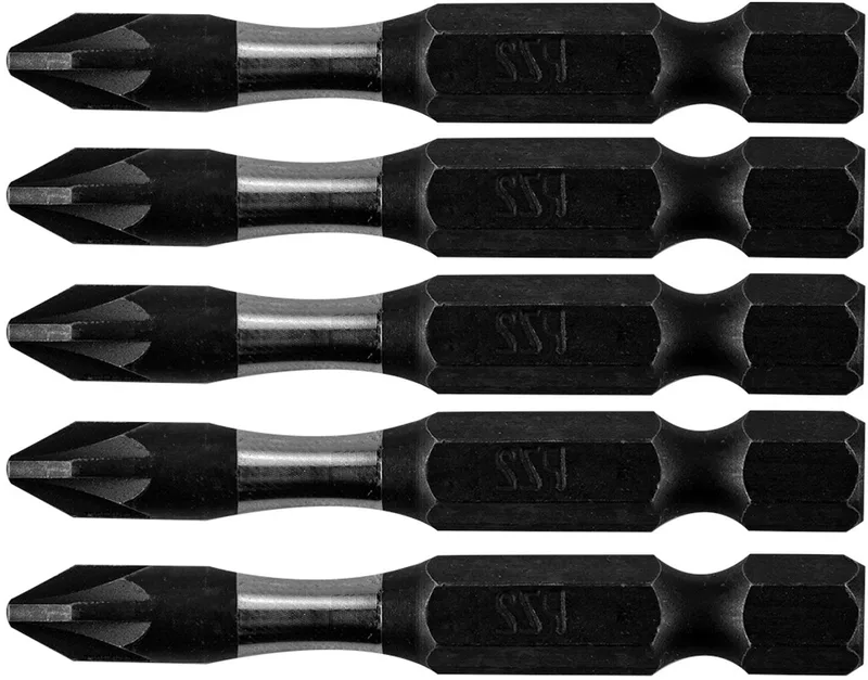 S2 Serie - PZ2 Impact Bits - 50mm - 5 Stuks by Neo Tools – product image