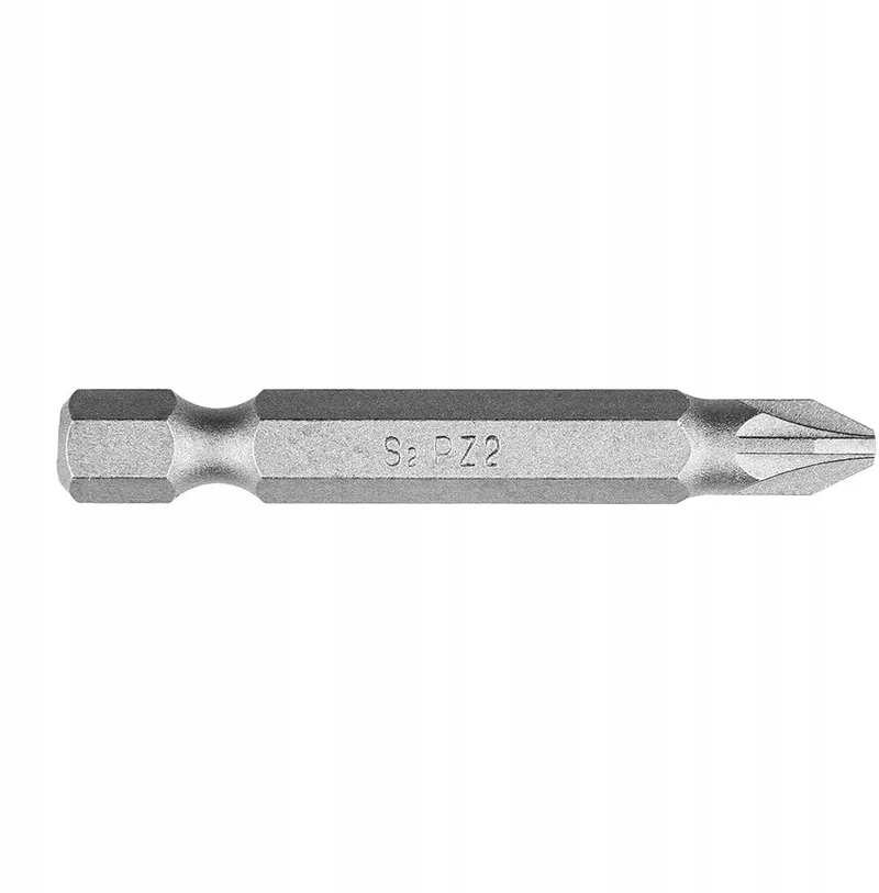 Schroefbits PZ2 x 50 mm 1/4" HEX - Set van 10 stuks by Neo Tools – product image
