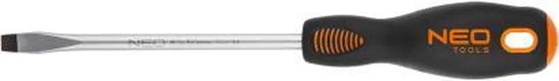 Schroevendraaier plat 8,0 x 150mm Magnetisch de Neo Tools, Noir – image du produit
