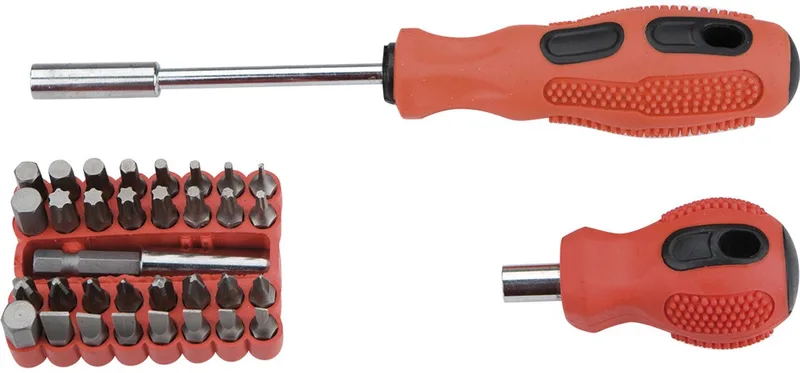 Schroevendraaierset - 35-delige set - Magneetkoppeling - Duurzaam Staal by Neo Tools – product image