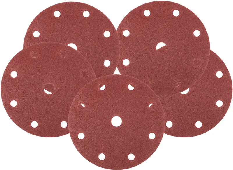 Schuurpapier Schijven - 150 mm - P120 - 9 Gaten van Neo Tools – productafbeelding