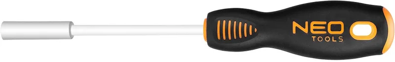 Serie 06-074 - Schroevendraaier Handgreep Bit Houder - Ergonomische Driekantvorm - TPR Coating von Neo Tools, Blau – Produktbild