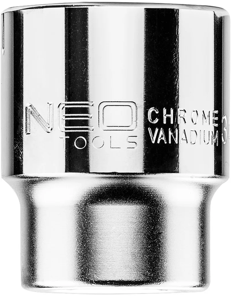 Serie - 12-Punts Dopsleutel - 3/4", 34 mm - Chroom-Vanadium - TÜV Certificaat by Neo Tools, Neutraal – product image