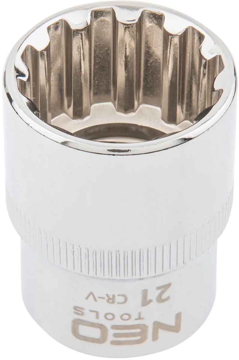Serie - Dopsleuteldop - 21mm - Torx, Spline, 12-kant von Neo Tools – Produktbild
