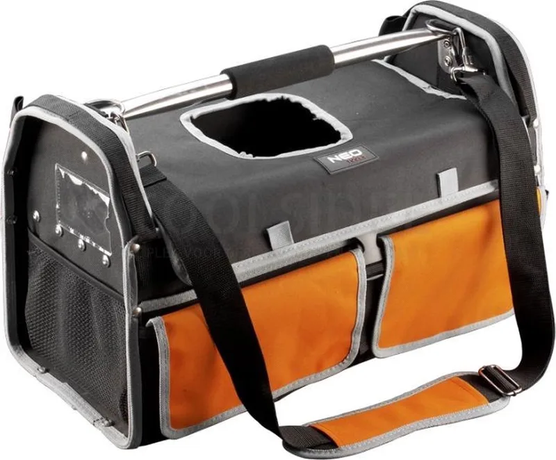 Serie - Gereedschapstas - Nylon 600D - 20 inch - Waterdichte Bodem von Neo Tools, Schwarz – Produktbild