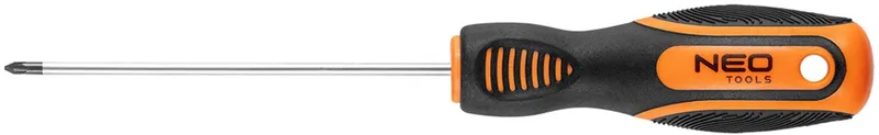 Serie - Kruiskopschroevendraaier PZ0 - 100 mm - Magnetische Tip - Ergonomische Handgreep de Neo Tools, Bleu – image du produit