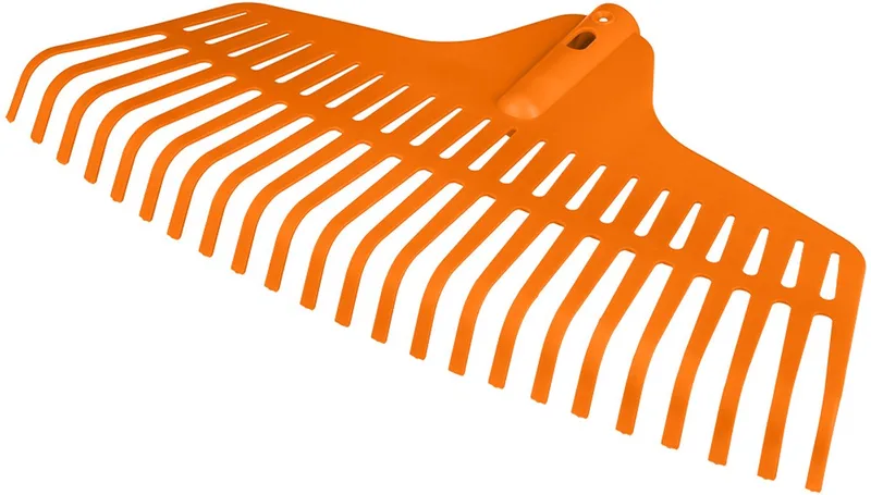 Serie - Kunststof Bladhark - Middelgroot - Oranje - 460mm de Neo Tools – image du produit