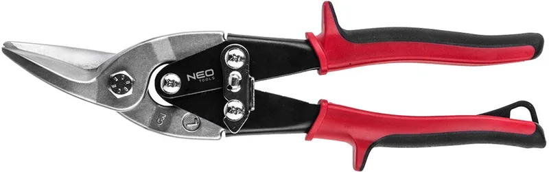 Serie - Linkse Plaatschaar - 250mm - Antislip Handvat - Inductiegehard van Neo Tools – productafbeelding