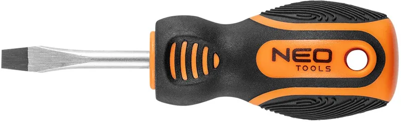 Serie - Platte Schroevendraaier - 5.5 x 38 mm - Magnetische Punt - Ergonomische Handgreep by Neo Tools, Blue – product image