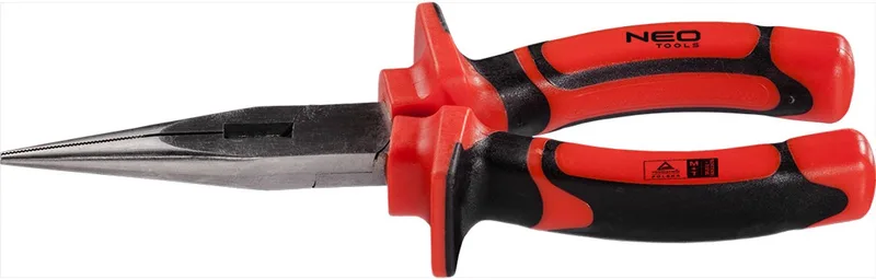 Serie - Rechte Elektrische Tang - 160 mm - CrV Staal - Ergonomische Handgreep de Neo Tools – image du produit