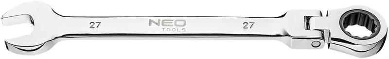 Serie - Ringsleutel - 13 x 185 mm - 72-tands Ratel - Met Scharnier von Neo Tools – Produktbild