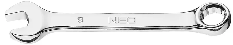 Serie - Ringsleutel - 9 x 93 mm - Chroom-Vanadium Staal - Korte Arm de Neo Tools – image du produit