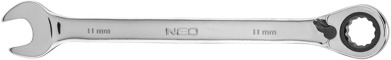 Serie - Ringsleutel met Ratchet - 11mm - Hoogwaardige Chroom-Vanadium Staal de Neo Tools – image du produit