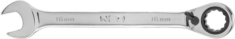 Serie - Ringsleutel Met Ratchet - 16 mm - 72 Tanden - Chroom-vanadiumstaal von Neo Tools – Produktbild