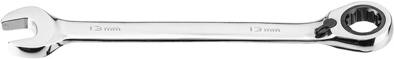 Serie - Ringsleutel met Ratelschakelaar - 13 mm - 72-tands - Chroom-Vanadium Staal by Neo Tools, Silver – product image