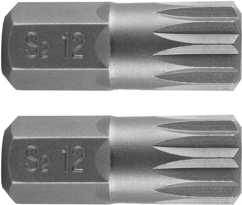 Serie - Spline Bit - M12 - 30 mm - Staal S2 van Neo Tools – productafbeelding