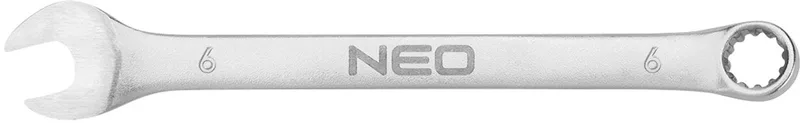 Serie - Steeksleutel - 6 x 100mm - CrV Staal - Satin Afwerking by Neo Tools – product image