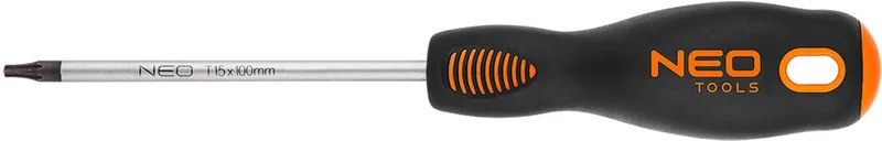 Serie - Torx Schroevendraaier - T15 - 100 mm - Magnetische Punt van Neo Tools, Oranje – productafbeelding