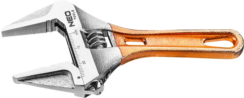 Serie - Verstelbare Moersleutel - 118mm - 0-28mm Bereik - Antislip Handgreep fra Neo Tools – produktbillede